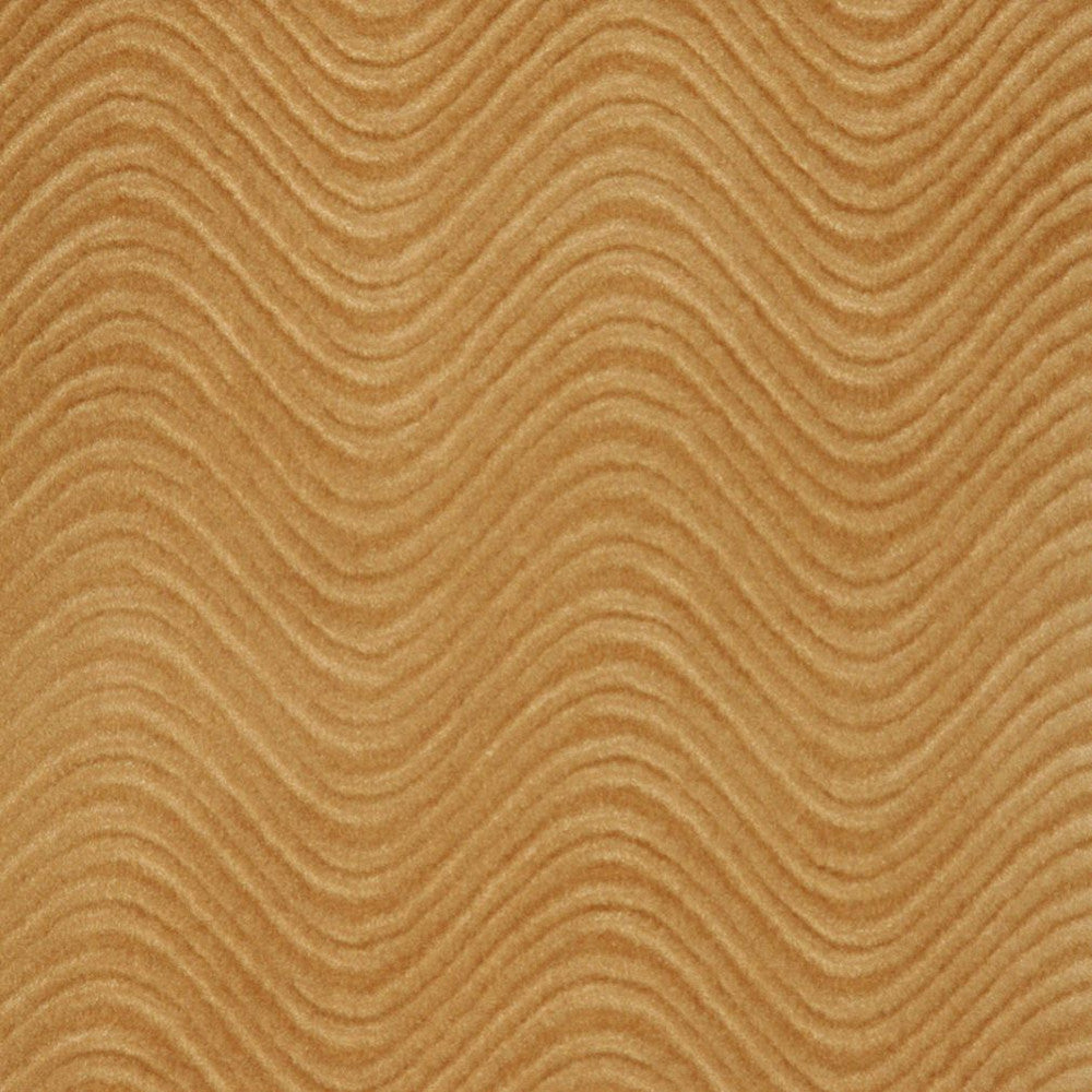 3847 Camel Swirl by Charlotte Designer Fabric Vivid Velvets 100% Nylon Velvet Made In USA Exceeds 100,000 Wyzenbeek Rubs (Heavy Duty) Horizontal: 6" x Vertical: 1" 54 Inches - Swanky Fabrics -