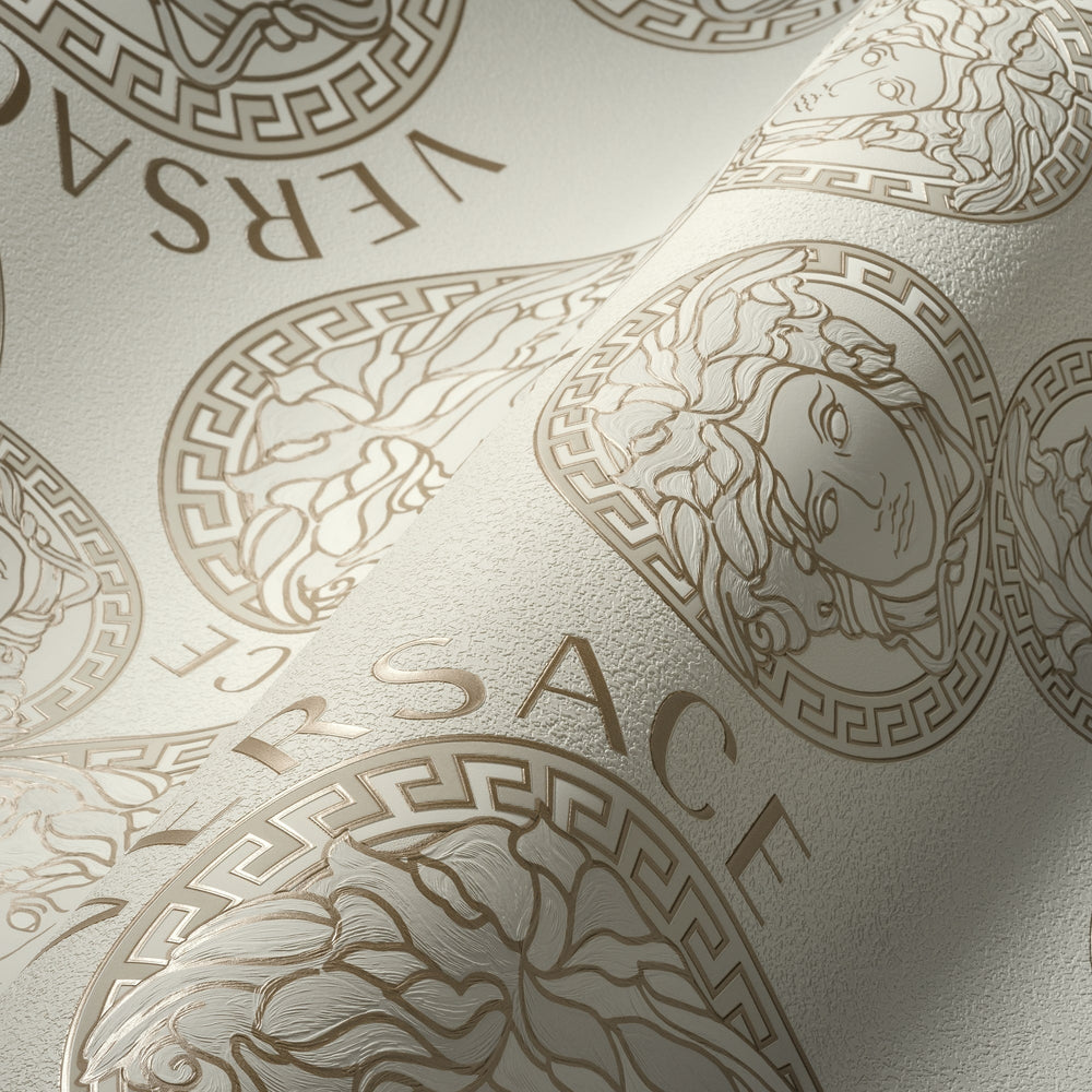 Dynasty Cappuccino 386103X by Versace Designer Wallpaper
