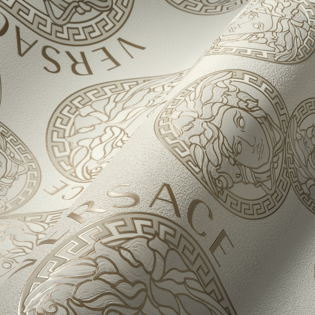 Dynasty Cappuccino 386103X by Versace Designer Wallpaper