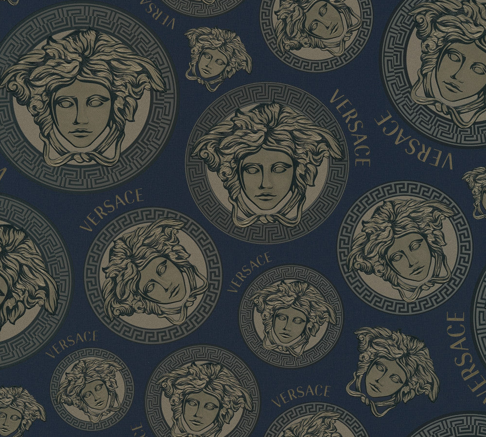Monarch Midnight Sky 386113X by Versace Designer Wallpaper