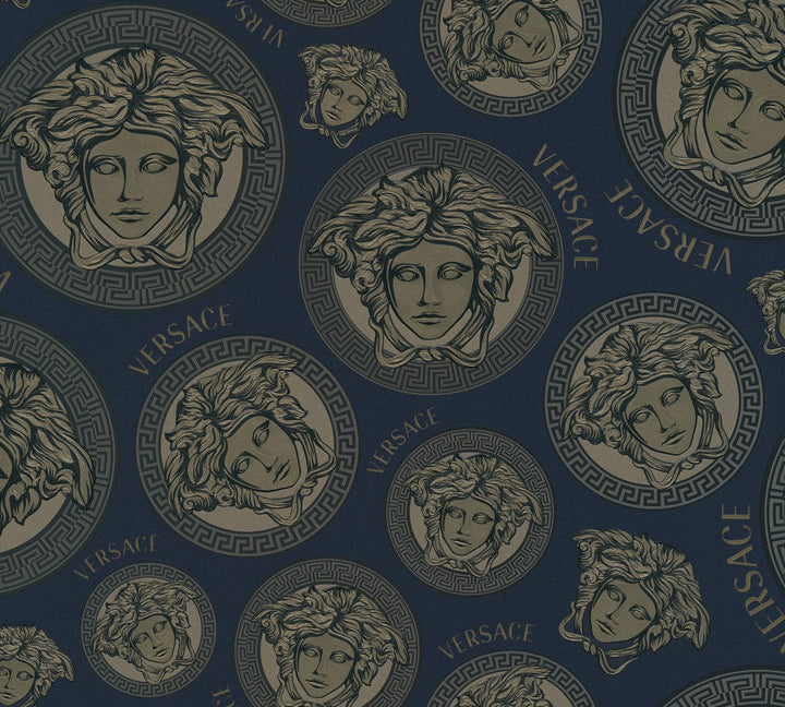 Monarch Midnight Sky 386113X by Versace Designer Wallpaper