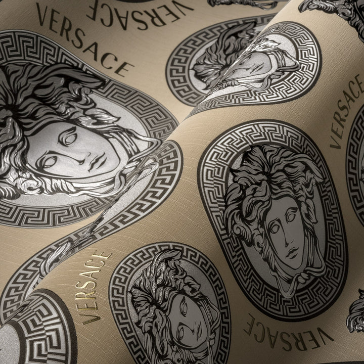 Monarch Coconut 386114X by Versace Designer Wallpaper