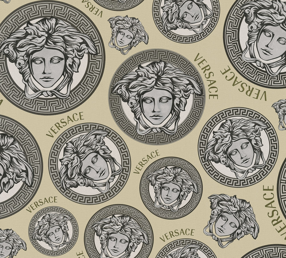Monarch Coconut 386114X by Versace Designer Wallpaper