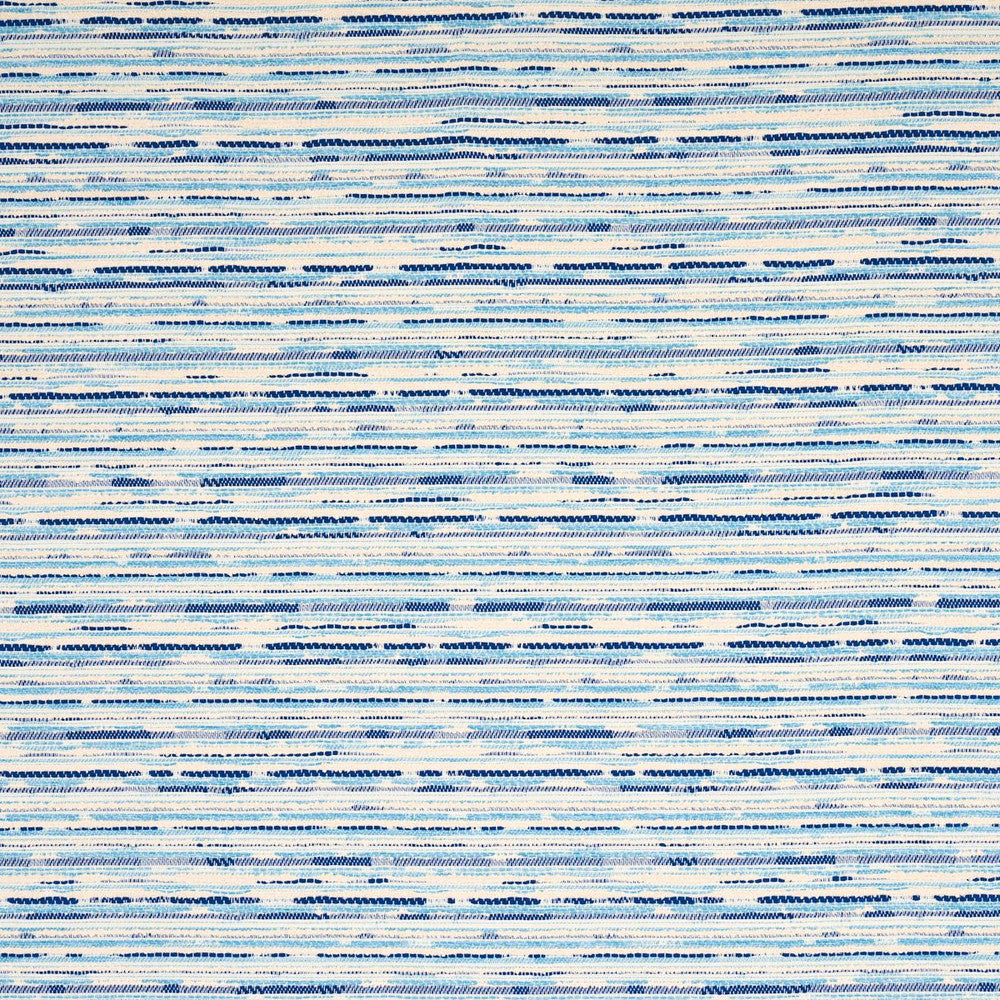 Tomori Indoor/Outdoor Blue 81102 by Schumacher Designer Fabric Indoor/Outdoor 13.75" - Swanky Fabrics -