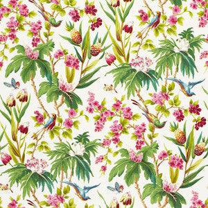 Schumacher Fabric Seychelles Ivory 175701