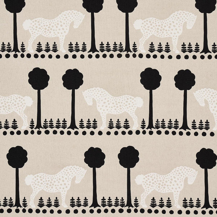 Polka Dot Pony Natural 180902 by Schumacher Designer Fabric Folly Cove 54.0" - Swanky Fabrics -