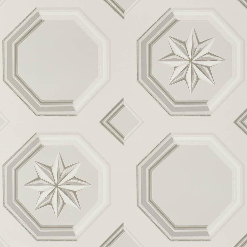 Augustus Stone 5009890 by Schumacher Designer Wallpaper Trompe L'Oeil 27.0" - Swanky Fabrics -