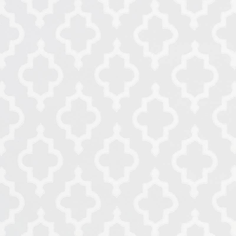 Jake Soft Grey 5009862 by Schumacher Designer Wallpaper Veere Grenney 3.75" - Swanky Fabrics -