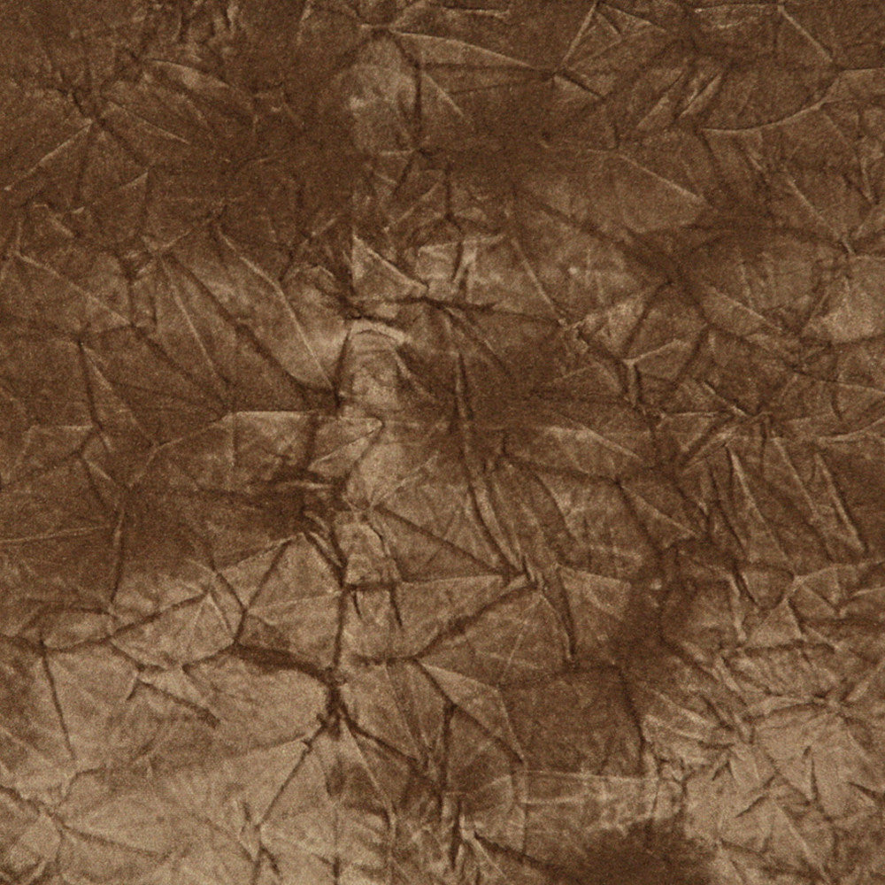 3865 Mocha Crushed by Charlotte Designer Fabric Vivid Velvets 100% Nylon Velvet Made In USA Exceeds 100,000 Wyzenbeek Rubs (Heavy Duty) No Repeat 54 Inches - Swanky Fabrics -