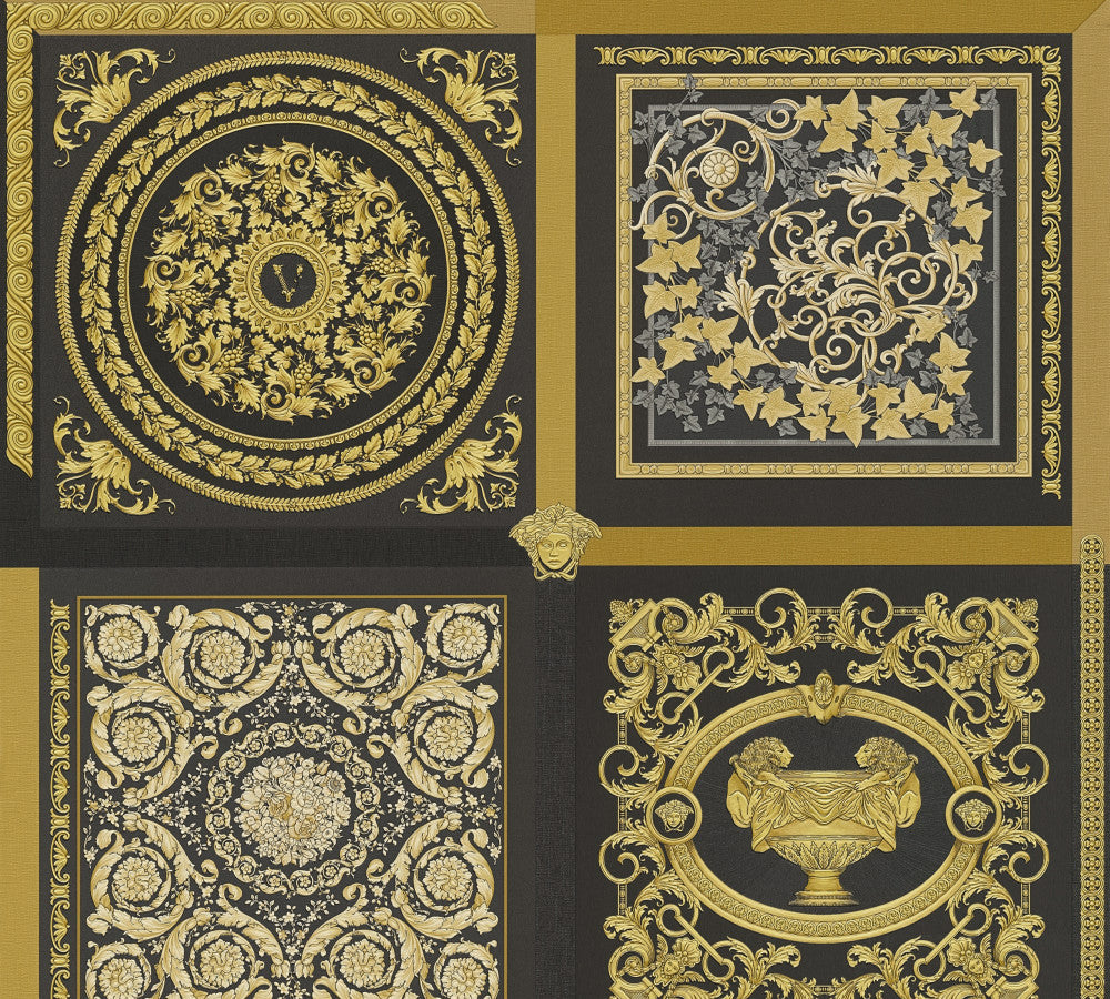 Reverie Honey Bee 387043X by Versace Designer Wallpaper