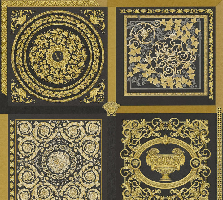 Reverie Honey Bee 387043X by Versace Designer Wallpaper