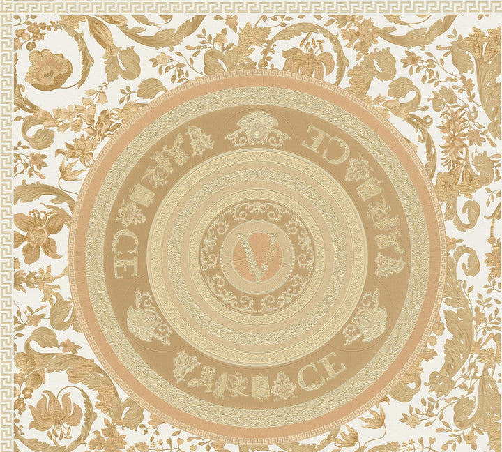Ember Marigold 387054X by Versace Designer Wallpaper