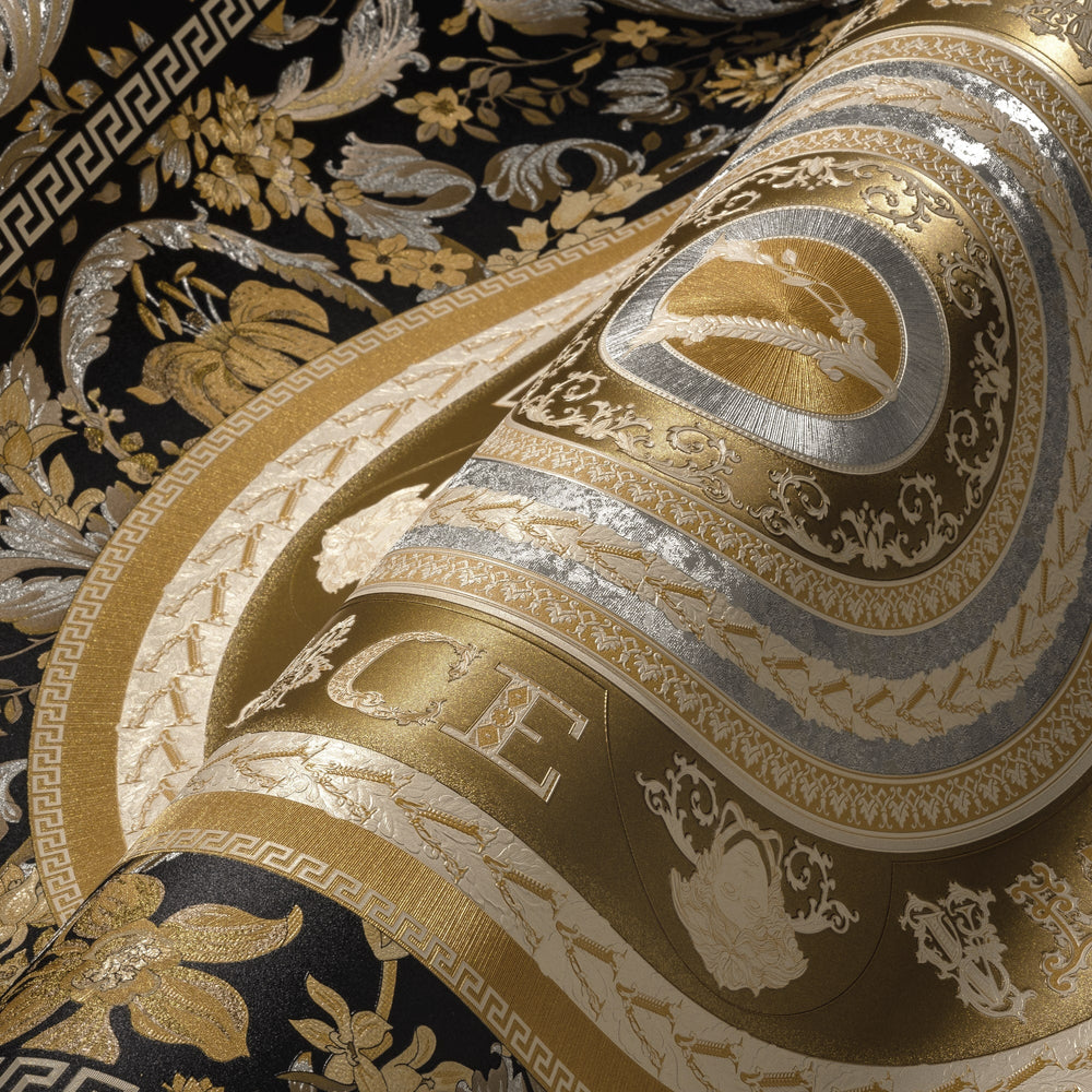 Ember Candlelight 387055X by Versace Designer Wallpaper