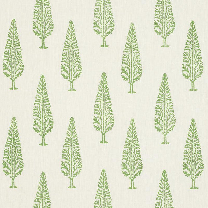 Juniper Block Print Green 178511 by Schumacher Designer Fabric Palampore 8.75" - Swanky Fabrics -