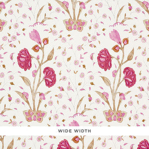 Schumacher Wallpaper Khilana Floral Spice 5009951