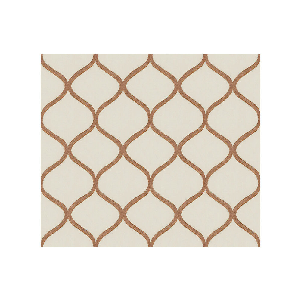 Liona Copper by Kravet Contract Designer Fabric - POLYESTER FR - 100% Turkey - Horizontal: 7 and Vertical: 7 118 - Swanky Fabrics -
