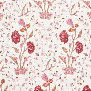 Schumacher Fabric Khilana Floral Rose 178332