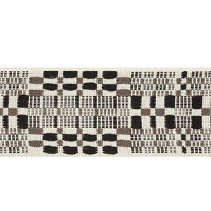 Schumacher Trim Brimfield Tape Cinder 76951