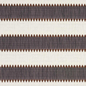 Schumacher Fabric Isolde Stripe Matelass Cinder 76751
