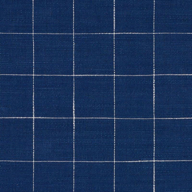 Marietta Indigo 76770 by Schumacher Designer Fabric A Country Life 1.75" - Swanky Fabrics -