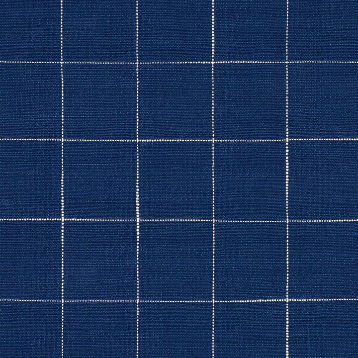 Marietta Indigo 76770 by Schumacher Designer Fabric A Country Life 1.75" - Swanky Fabrics -