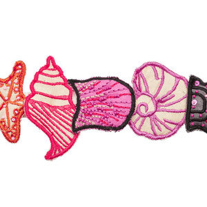 Schumacher Trim Sea Treasures Tape Pink 77261