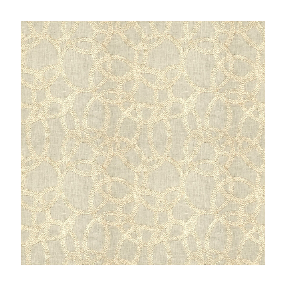 Keep Shining White Gold by Kravet Couture Fabric Kravet Couture Fabric Keep Shining White GoldFabric MODERN LUXE LINEN - 62%;METALLIC - 20%;POLYESTER - 18% India </p><p>Repeat: H: 13, V: 13 52 - Fabric Carolina -