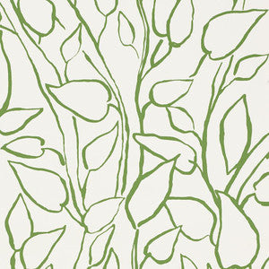 Schumacher Wallpaper Solandra Vine Leaf 5010070