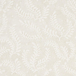 Schumacher Wallpaper Etched Fern Natural 5010380