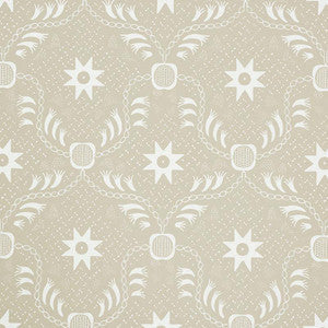 Schumacher Wallpaper Lancaster Sand 5010081