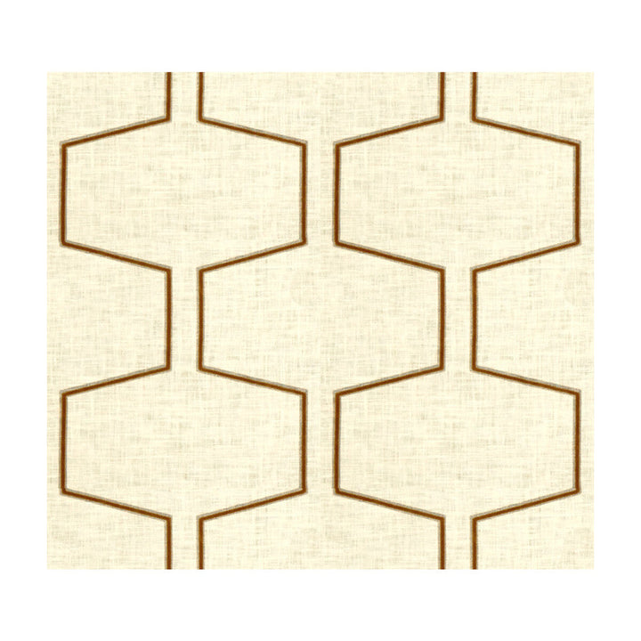 Canyon Edge Clay by Kravet Couture Designer Fabric MICHAEL BERMAN II COLLECTION LINEN - 100% France Horizontal: 9.5 and Vertical: 8.5 54.5 - Swanky Fabrics -