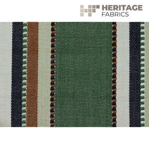 Roth & Tompkins Fabric Apache Green Saddle