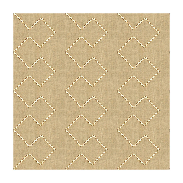 Mythical Lines Stucco by Kravet Design Designer Fabric MUSEUM OF NEW MEXICO LINEN - 72%;FIBRE - 20%;COTTON - 8% India Horizontal: 9 and Vertical: 6 50 - Swanky Fabrics -