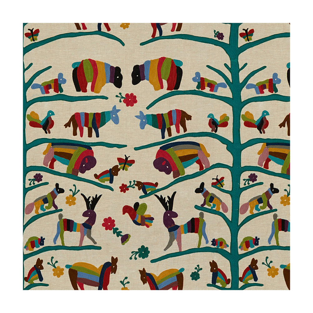 Prairie Coteau Pinata by Kravet Design Designer Fabric MUSEUM OF NEW MEXICO LINEN - 55%;POLYESTER - 45% India - Horizontal: 24.5 and Vertical: 29 49 - Swanky Fabrics -