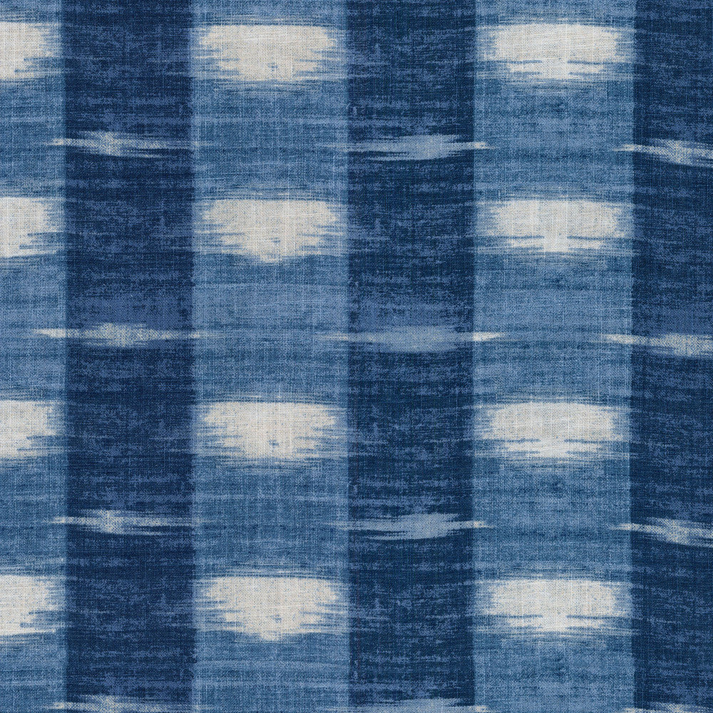 Sashika Plaid Baltic 407080 by PKL Studio Designer Fabric - 55%Linen 45%Rayon China 24000 Horizontal: 9 and Vertical: 27 54 - Swanky Fabrics -