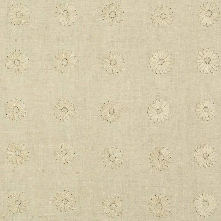 Daisy Linen by Kravet Couture Designer Fabric CALVIN KLEIN HOME LINEN - 65%;POLYESTER - 35% India Horizontal: 2.5 and Vertical: 2.5 52 - Swanky Fabrics -