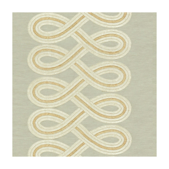 Silken Twist Vapor by Kravet Couture Designer Fabric MODERN LUXE II LINEN - 85%;SILK - 15% India MEDIUM Horizontal: 18 and Vertical: 3.5 51 - Swanky Fabrics -