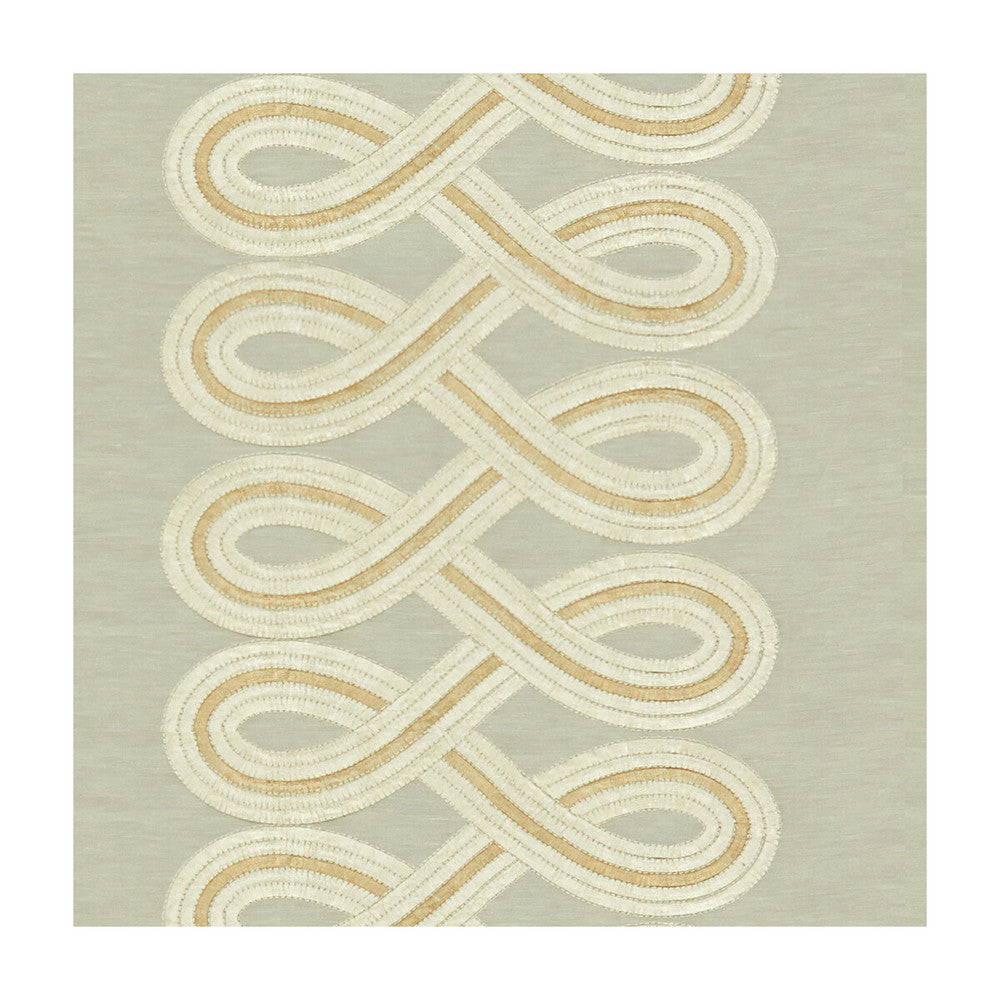 Silken Twist Vapor by Kravet Couture Designer Fabric MODERN LUXE II LINEN - 85%;SILK - 15% India MEDIUM Horizontal: 18 and Vertical: 3.5 51 - Swanky Fabrics -