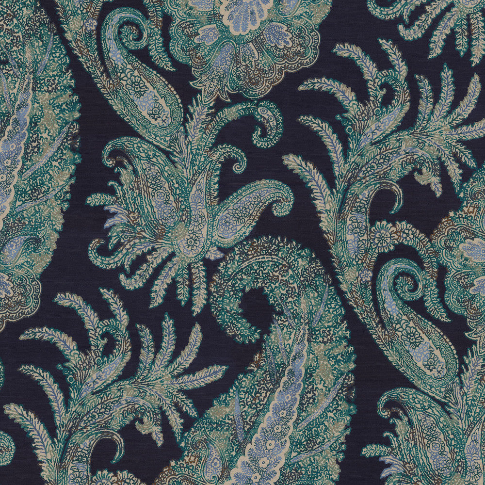 Peaceful Journey Ink 408160 by PKL Studio Designer Fabric - 55% Linen 45% Cotton CHINA 15000 Horizontal: 13.5 and Vertical: 25.25 54 - Swanky Fabrics -
