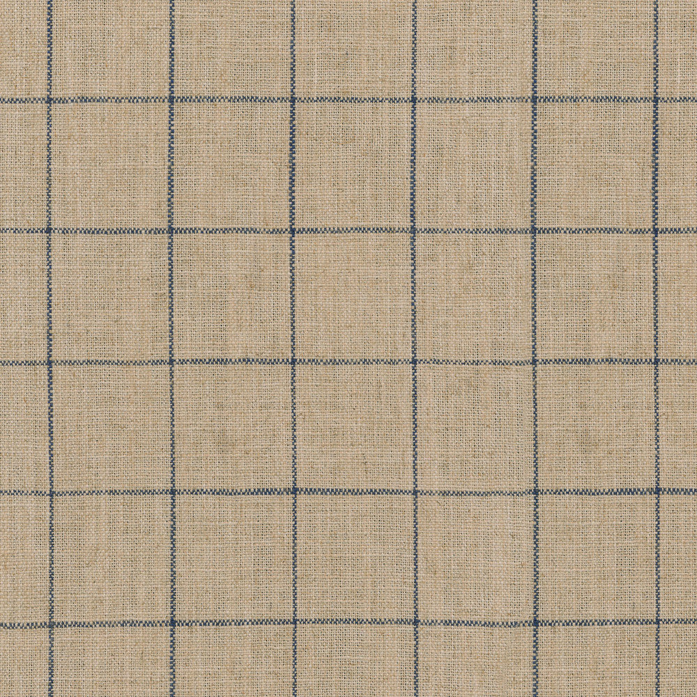 Concord Pane Vintage Blue 408505 by Performance Plus Designer Fabric PERFORMANCE PLUS II 65% Polyester 20% Acrylic 15% Linen CHINA Wyzenbeek 51,000 Horizontal: 2.25" and Vertical: 2.25" 57" - Swanky Fabrics -