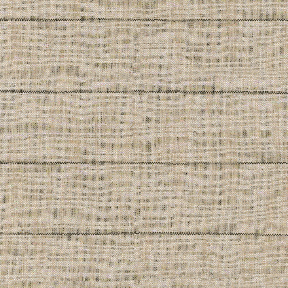 Huntington Stripe Jute 408511 by Performance+ Designer Fabric - 65%Polyester 20%Acrylic 15%Linen China 51000 Horizontal: 3 and Vertical: 0 57 - Swanky Fabrics -