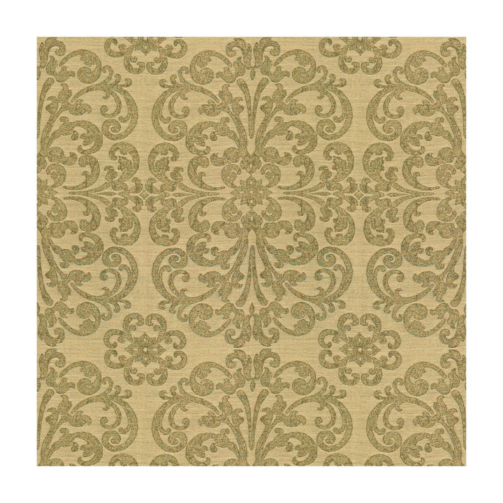 Metallic Motif Nickel by Kravet Couture Designer Fabric MODERN LUXE II LINEN - 26%;POLYESTER - 19%;SILK - 19%;VISCOSE - 18%;WOOL - 18% India - Horizontal: 13.5 and Vertical: 20 55 - Swanky Fabrics -