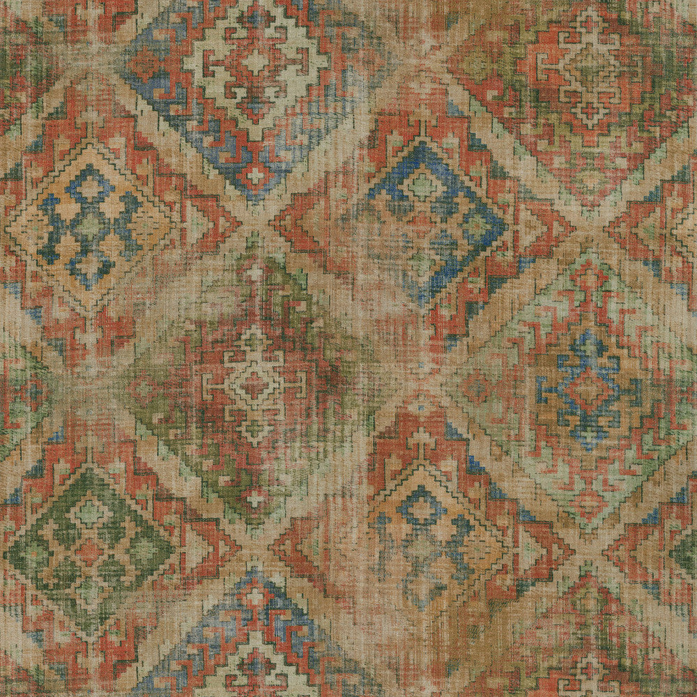 Omari Tapestry Canyon 408790 by PKL Studio Designer Fabric - 63% Polyester 24% Rayon 13% Linen Back:100% Acrylic BACKING India 51000 Horizontal: 27 and Vertical: 27 54 - Swanky Fabrics -