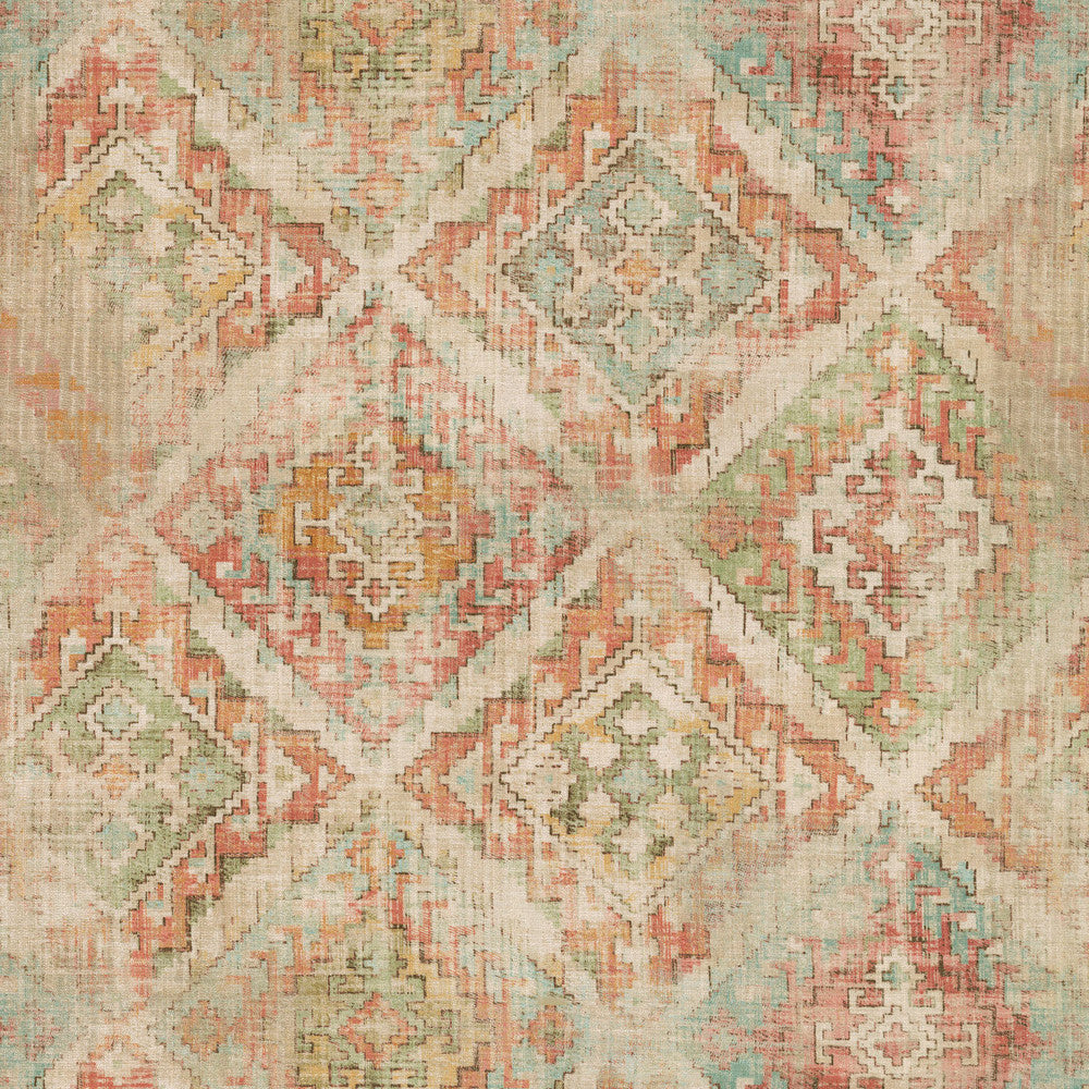 Omari Tapestry Ginger 408792 by PKL Studio Designer Fabric - 100% Cotton India 51000 Horizontal: 27 and Vertical: 27 54 - Swanky Fabrics -