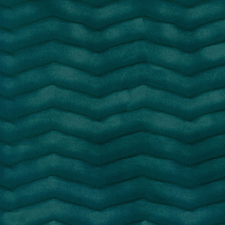 Lush Chevron Teal 408834 by PKL Studio Designer Fabric - 100% Polyester CHINA 51000 Horizontal: 6 and Vertical: 1.5 59 - Swanky Fabrics -