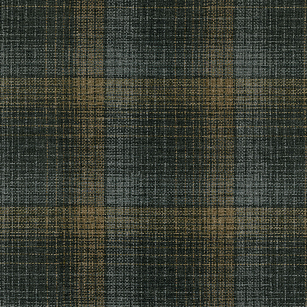 Chroma Plaid Toffee 409060 by PKL Studio Designer Fabric - 100% Polyester India 51000 Horizontal: 5.25 and Vertical: 5.5 54 - Swanky Fabrics -