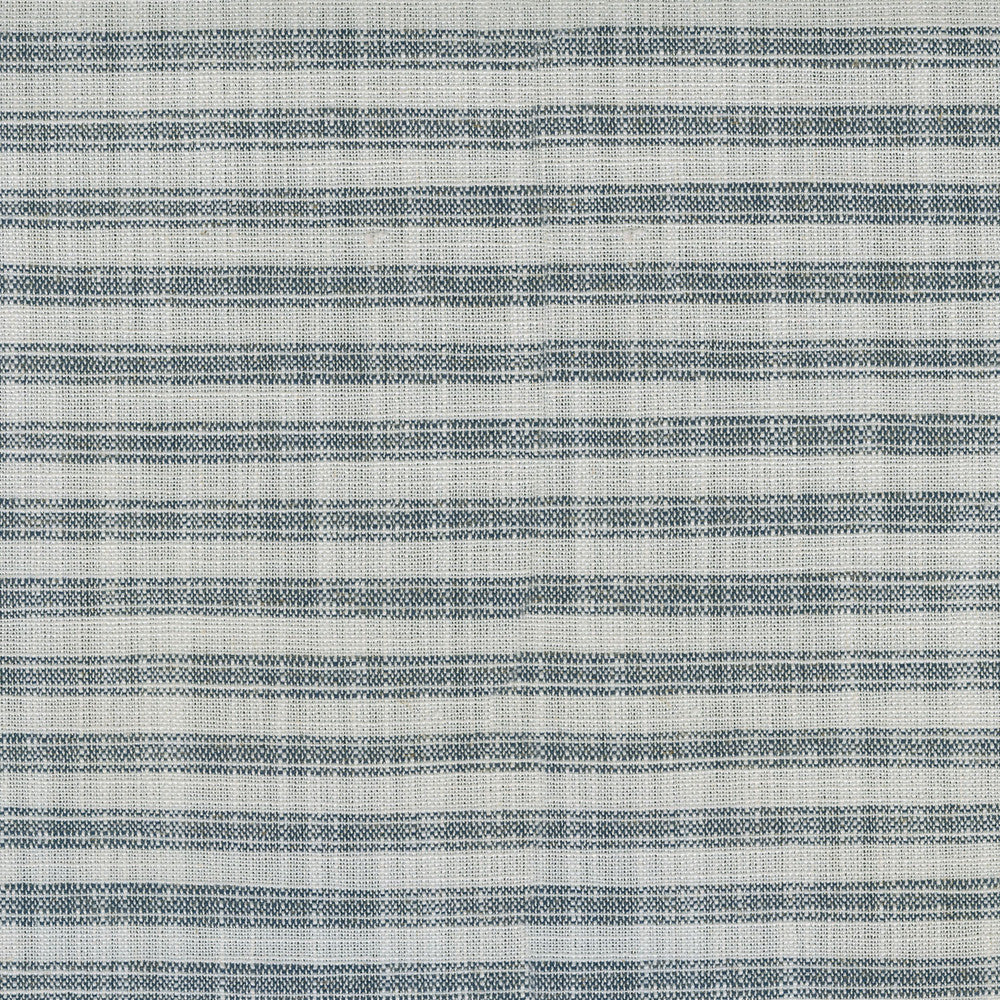 Ashton Ticking Denim 409134 by Performance Designer Fabric - 65% Polyester 20% Acrylic 15% Linen CHINA 51000 Horizontal: 0 and Vertical: 1 57 - Swanky Fabrics -