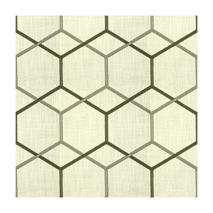Gunnison Smoke by Kravet Basics Designer Fabric CANDICE OLSON COLLECTION VISCOSE - 75%;LINEN - 25% India Horizontal: 10.5 and Vertical: 13 51 - Swanky Fabrics -