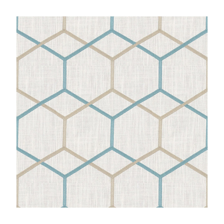 Gunnison Seamist by Kravet Basics Designer Fabric CANDICE OLSON COLLECTION VISCOSE - 75%;LINEN - 25% India - Horizontal: 10.5 and Vertical: 13 51 - Swanky Fabrics -