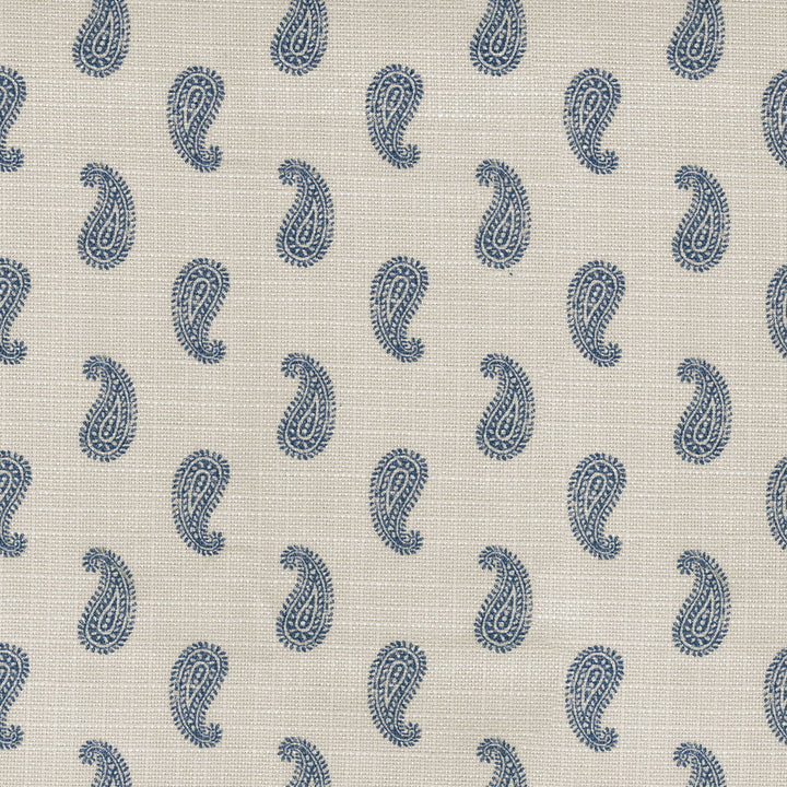 Simple Stamp Indigo 409222 by Performance Designer Fabric - Base:100% Polyester CHINA 48000 Horizontal: 3 and Vertical: 2.8 54 - Swanky Fabrics -